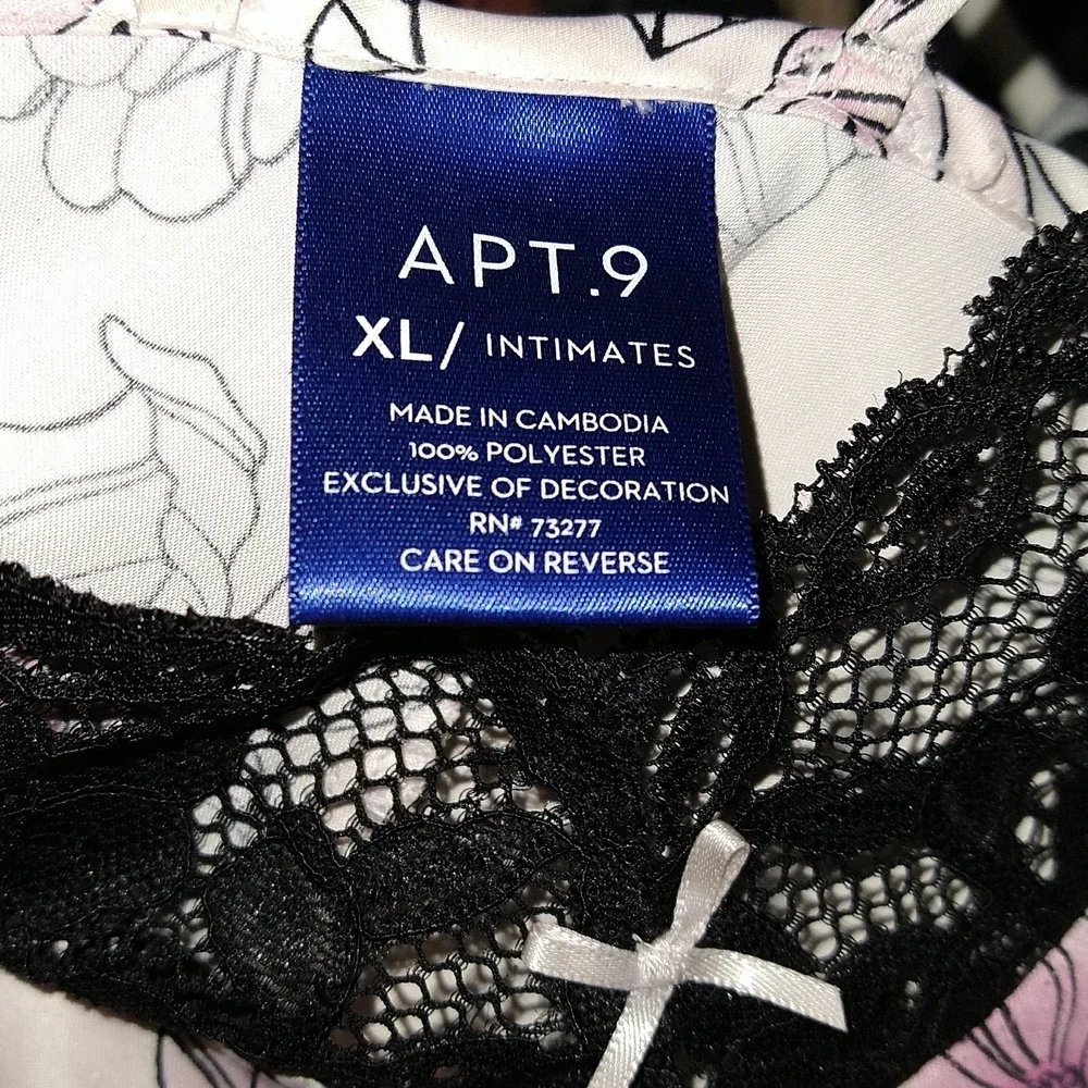 Apt 9 xl silky nightgown - Picture 3 of 5